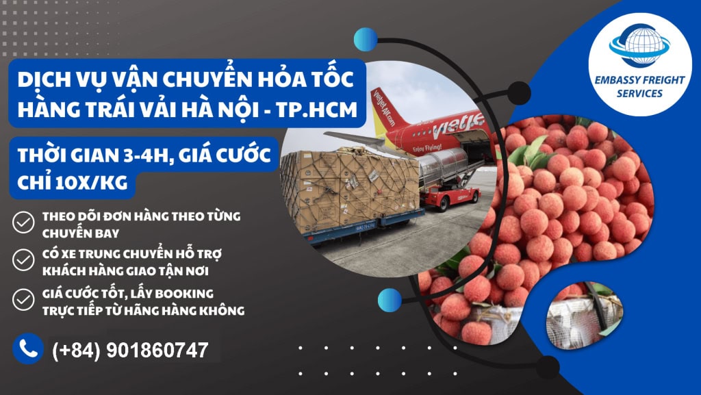 Dịch Vụ Vận Chuyển Hàng Hóa Bằng Đường Hàng Không Nội Địa Hỏa Tốc